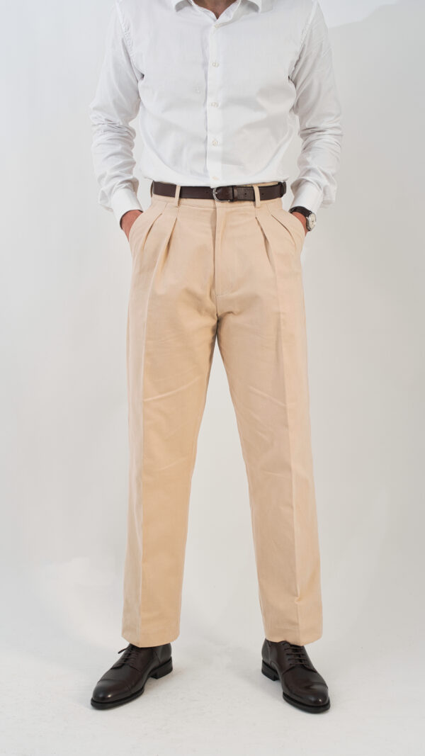 Fostoni - Image principal Pantalon Classic Beige