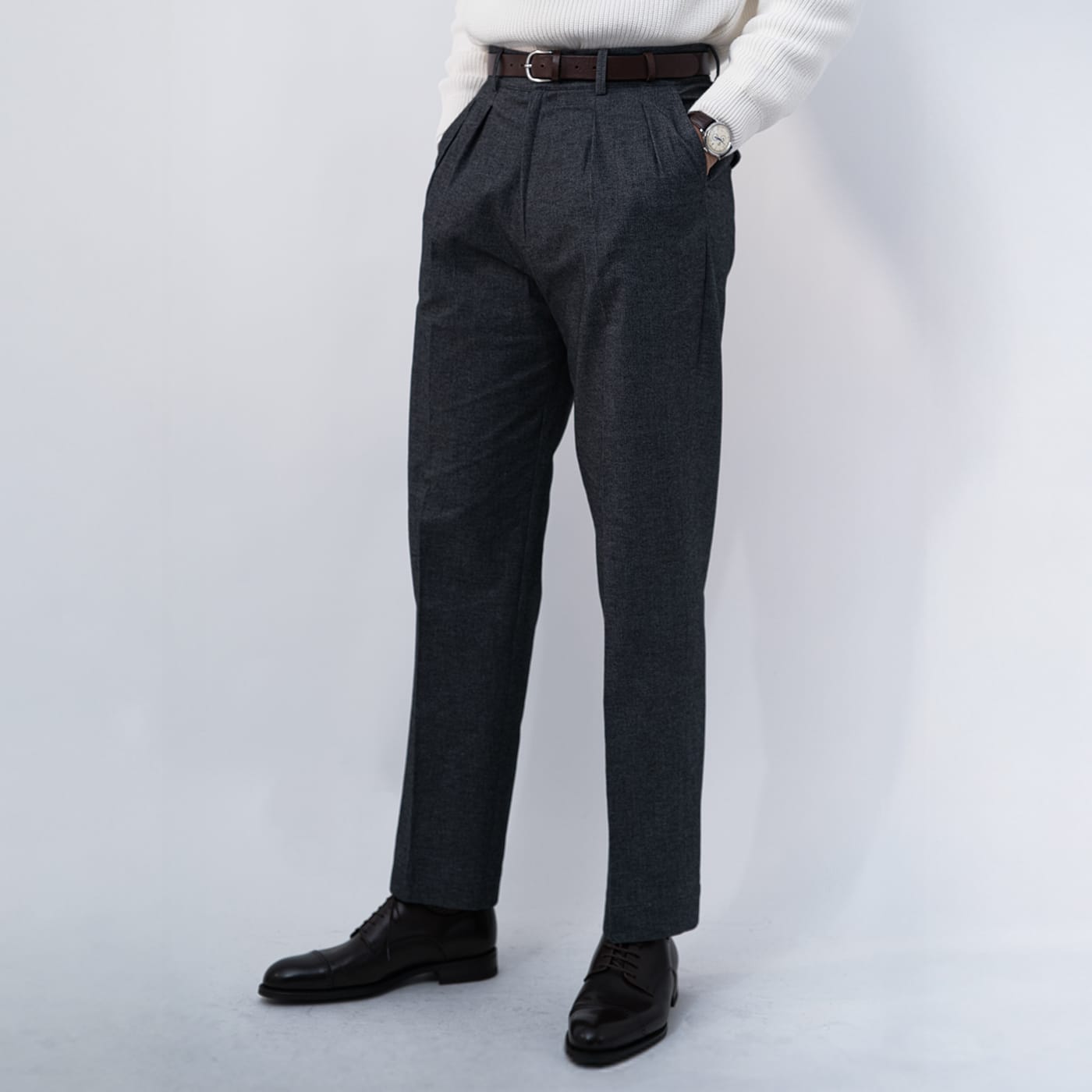 Pantalon Classic Chevron Gris