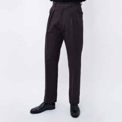 Pantalon Classic Marron Bordeaux