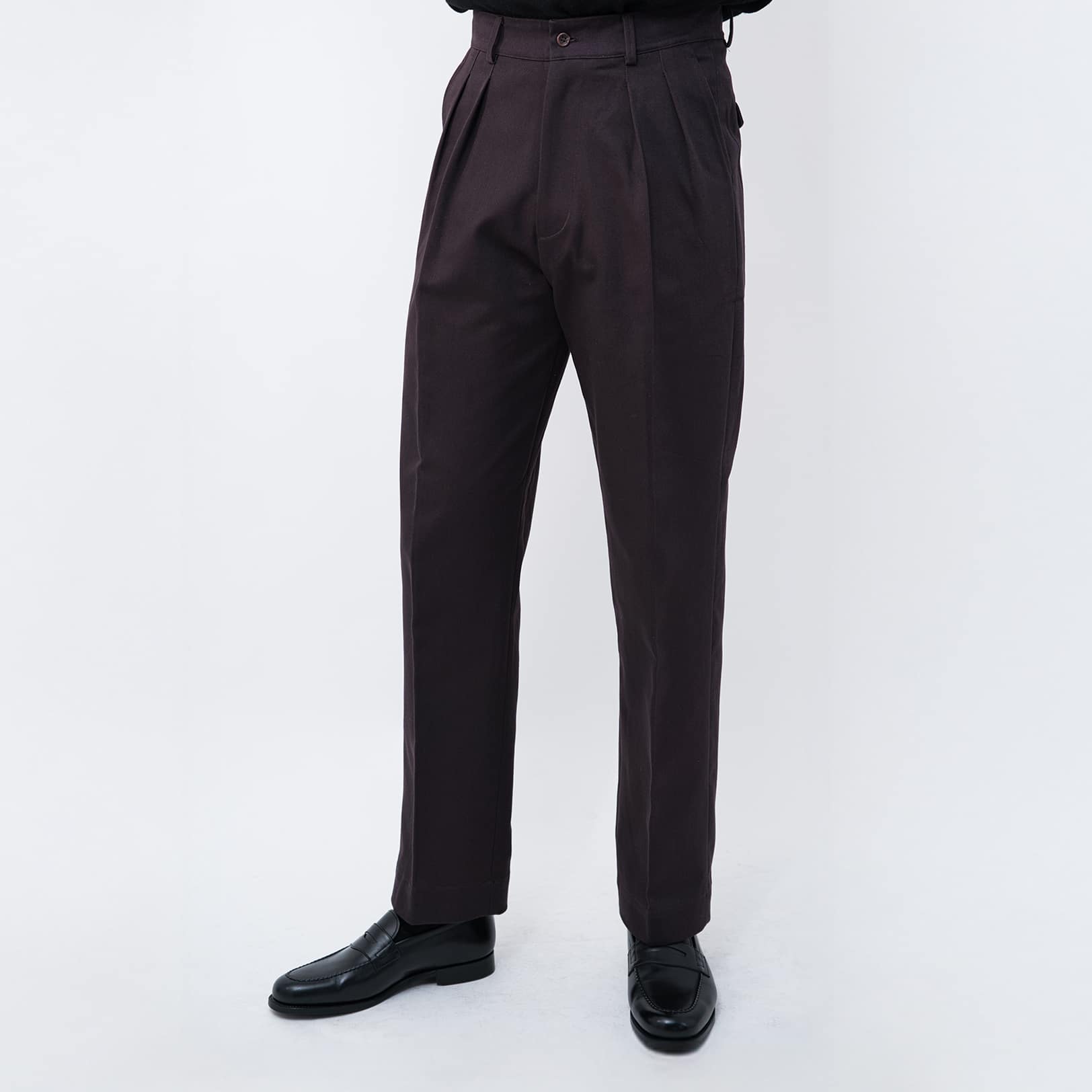 Pantalon Classic Marron Bordeaux